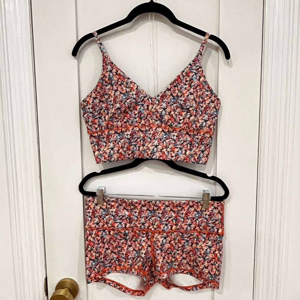 SOLD Lululemon Solo Bra & Shorts Set